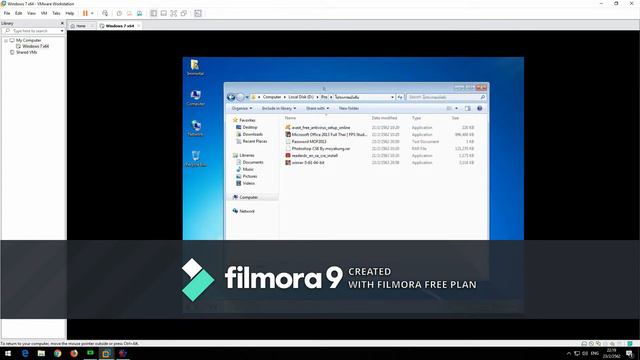 สอนลง Windows 7 x64 และโปรแกรมโดย Vmware V.15 смотреть онлайн
