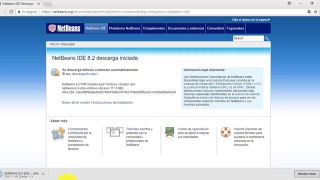 Como instalar XAMPP, NETBEANS y como crear un proyecto en PHP(basico) смотреть онлайн