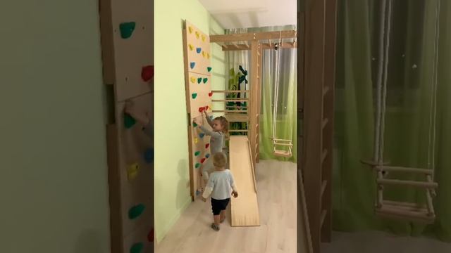 Шведская стенка + скалодром (отзыв) смотреть онлайн