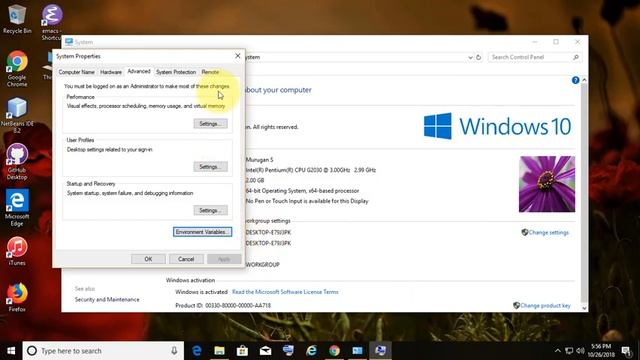 How to Set JAVA_HOME and Java Path on Windows 10 смотреть онлайн