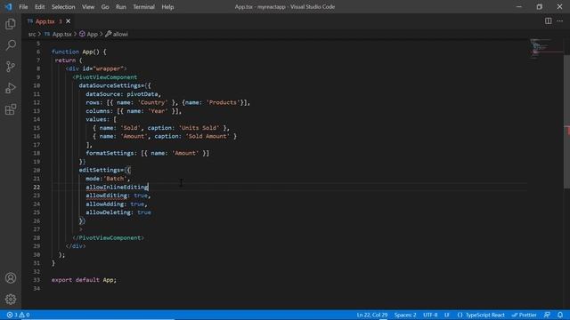 Different Editing Types in React Pivot Table смотреть онлайн