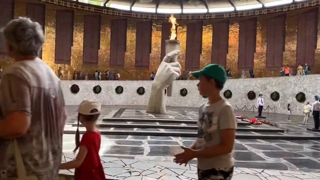 Мамаев курган. Сталинград. Волгоград. Родина мать. Курган бессмертия. Виртуальная экскурсия. смотреть онлайн