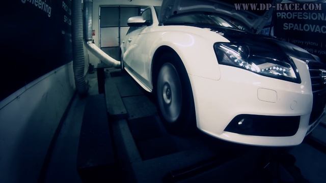 Audi A4 2.0TDI 143PS to 208PS @ 417Nm DIESELPOWER dyno tuning: www.dp-race.com смотреть онлайн