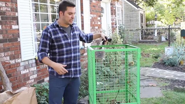 EcoRich Leaf Composter for Home and Business смотреть онлайн