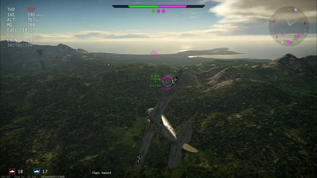 War Thunder - The P-43A-1 смотреть онлайн
