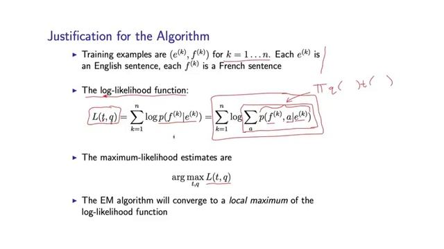 11 - 8 The EM Algorithm for IBM Model 2 (Part 4) смотреть онлайн