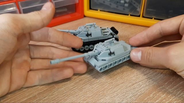 Мини танк ИС-7 из ЛЕГО | Mini Lego tank IS-7 смотреть онлайн