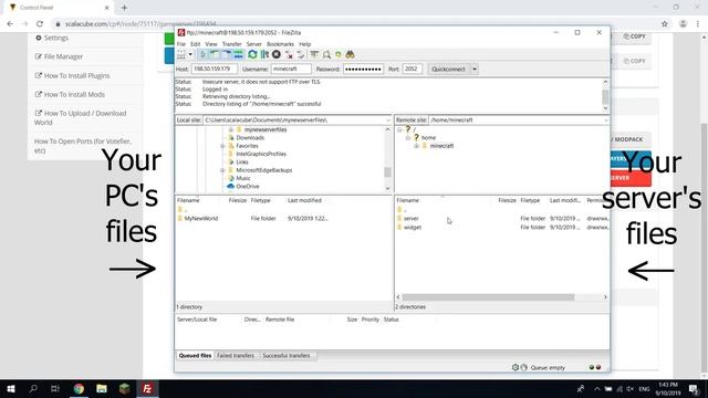 How To Upload / Download Minecraft World - ScalaCube смотреть онлайн