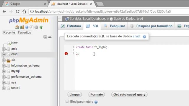 CRUD em PHP - aula 1 смотреть онлайн