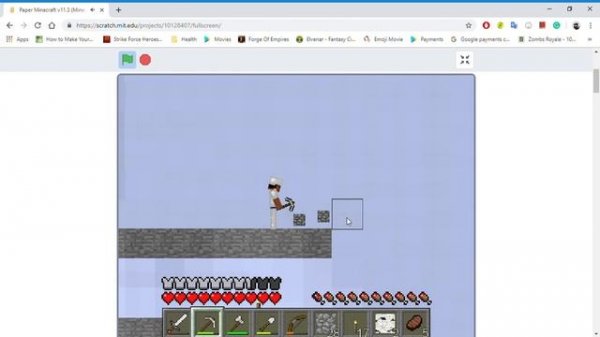 Paper Minecraft v.11.3 |Episode 15| Sticks(Ladders) and Diamonds for Days! (Read Description)