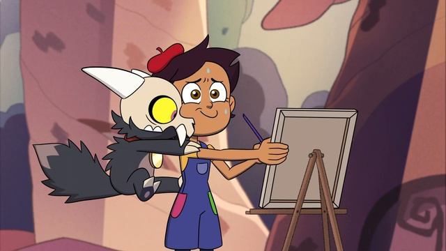 Paint Scare! ?| Owl Pellets | The Owl House | Disney Channel смотреть онлайн