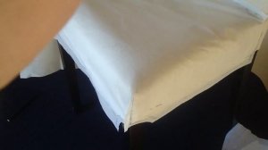 Как сшить чехол на стул.Выкройка чехла на стул.
