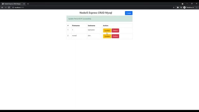 NodeJS Express CRUD Mysql смотреть онлайн