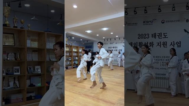 주최: 태권도진흥재단/ 문화체육관광부 주관: 세종학당 재단, 비슈케크 세종학당 смотреть онлайн