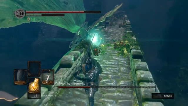 Dark Souls Remastered: Moonlight Butterfly Boss fight (NG+2) смотреть онлайн