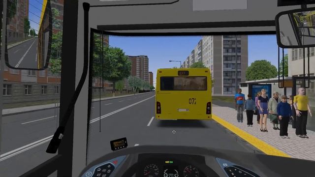 OMSI 2: Steam Edition. Москва Северный округ 2.0 маршрут 677 смотреть онлайн