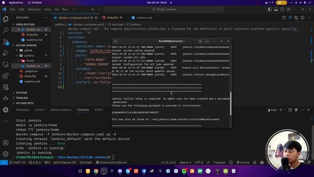 Tutorial Install Jenkins menggunakan Docker Compose : PART 1 смотреть онлайн
