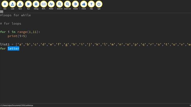 Python Loops pt. 1: For Loops смотреть онлайн
