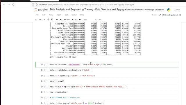 Data structure and Aggregation with Spark DataFrame смотреть онлайн