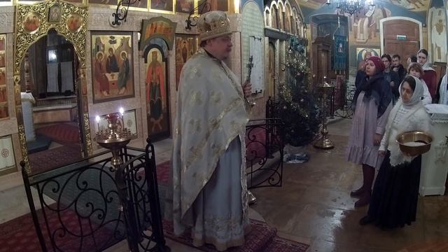 Проповедь о.Всеволода на РОЖДЕСТВО ГОСПОДА БОГА И СПАСА НАШЕГО ИИСУСА ХРИСТА 07.12.2017