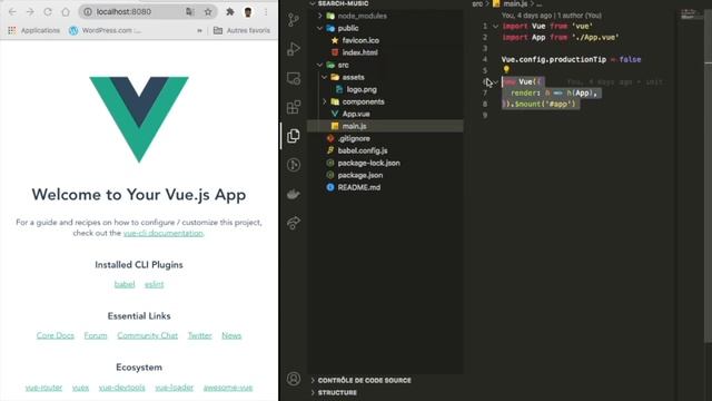 Maitriser VueJs-Cli par la pratique ( #4 Architecture d'un Projet VueJs-CLI) смотреть онлайн
