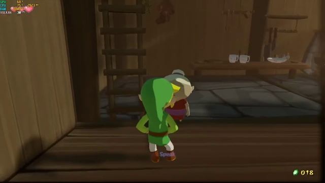 Zelda The wind waker HD intel Iris Xe Graphics test смотреть онлайн