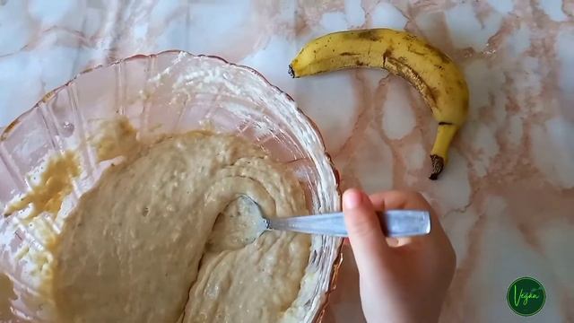 Vegan Banana Bread?Банановый Кекс Постный ?Без Сахара ?Веганский десерт