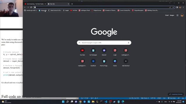 Golang - Neural Networks From Scratch - Part 7 - Dense Layer Class смотреть онлайн