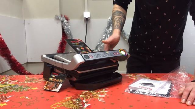 Обзор Tefal OptiGrill+ GC712D34 смотреть онлайн