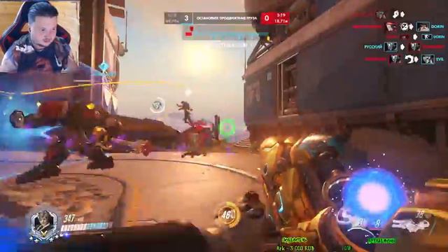 Сильная и Независимая ЗАРЯ | Overwatch стрим смотреть онлайн