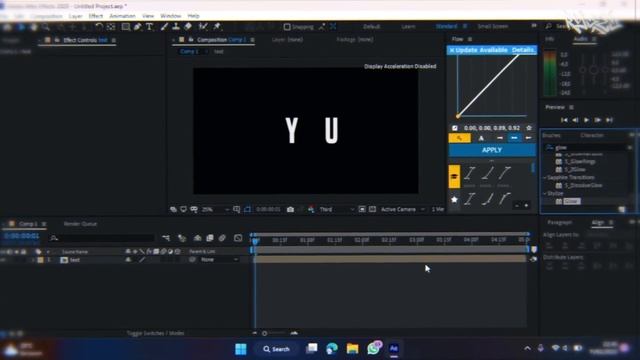 Flicker Intro Tutorial in After Effect смотреть онлайн