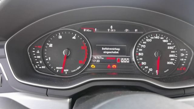 Audi A4 B9 2017 Chime Sound and Startup смотреть онлайн