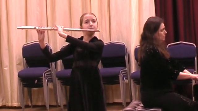 Ф. Шуберт "Пчёлка", флейта - F. Schubert "The Bee" ("L'abeille"), flute. смотреть онлайн