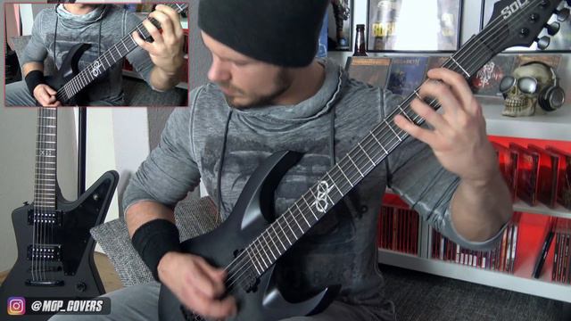 At The Gates - In Death They Shall Burn | Full Guitar Cover (Tabs - MIDI - All Guitars) смотреть онлайн