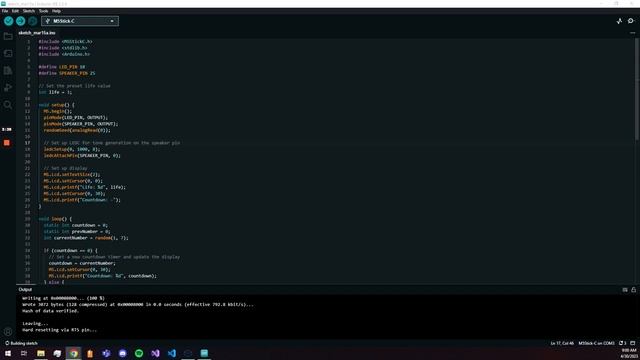 sketch mar15a Arduino IDE 2 0 4 30 April 2023 смотреть онлайн