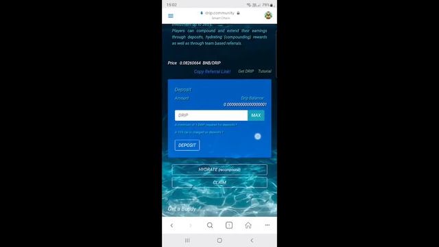How To Hydrate DRIP Network Cryptocurrency On A Mobile Device using Metamask Wallet смотреть онлайн
