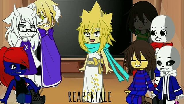 undertale reacts to Alphys AUs / Gacha смотреть онлайн