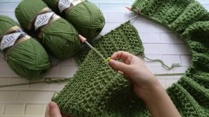 ВЯЗАНИЕ ?КАРДИГАН / Начало нового процесса / КАРДИГАН С КРАСИВЫМ УЗОРОМ.✨ #вязаниеспицами #вязание