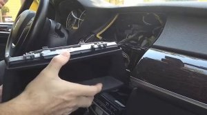 и быстрая разборка центральной консоли BMW X5 Е70