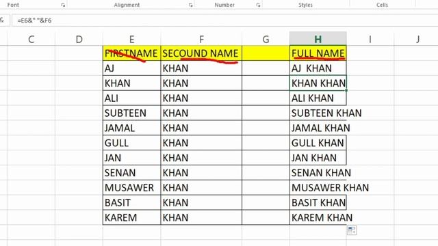 how to merge data in excel from 2 columns!apne data ko kaise manage karen смотреть онлайн