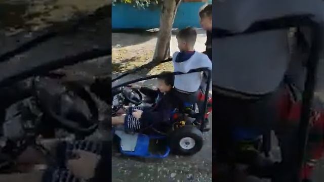 Покатушки на картинге. смотреть онлайн