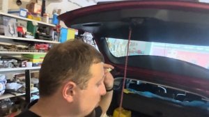 Неоригінальний замок багажника Renault Megane 2 універсал