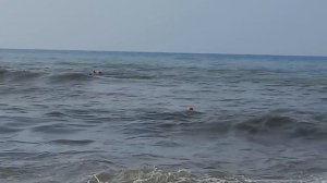 31.08.2021 Архипо-Осиповка.  Штормит Тягун в действии . Не купайтесь ,опасно для жизни