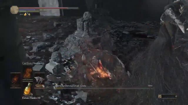 Dark Souls 3 Aldrich, Devourer Of Gods Boss Fight смотреть онлайн