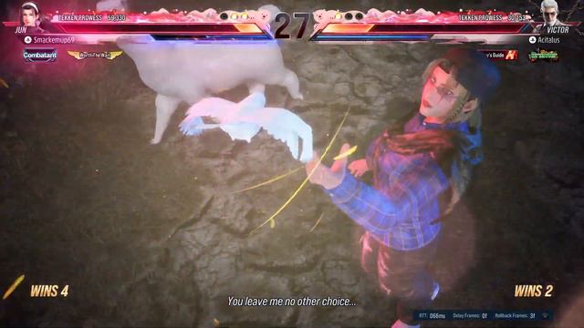 TEKKEN 8 lag switch Victor battle смотреть онлайн