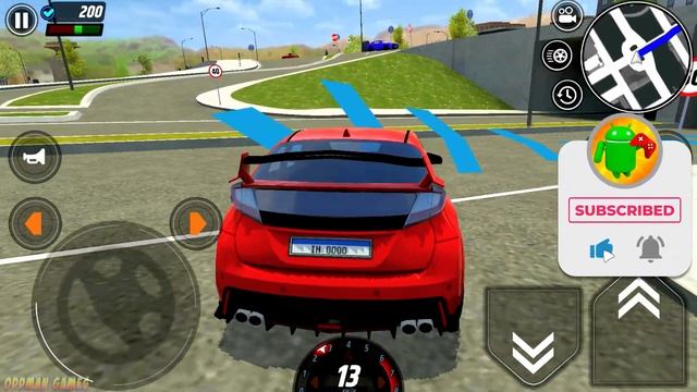 Car Driving School Simulator | Getting a license in California | Driving Game смотреть онлайн