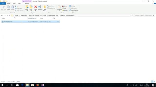 PDF SDK - VBScript and VB6 - Drawing - Transformations смотреть онлайн