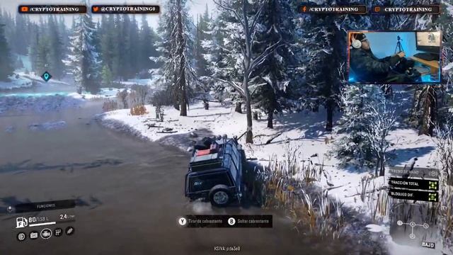 TOYOTA LAND CRUISER 70 Descubriendo ALASKA SNOWRUNNER