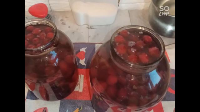 cherry compote! this is a bomb! Такого Вы еще не видели! SUPER быстрый компот из вишни смотреть онлайн