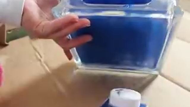 Polycrylic Glitter glass block with photo stencil and lights ScanNCut Jen Blausey смотреть онлайн